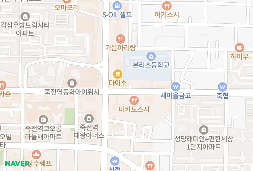 대구광역시 달서구 감삼동 죽전역클래식명가 위치·실거래 시세 지도