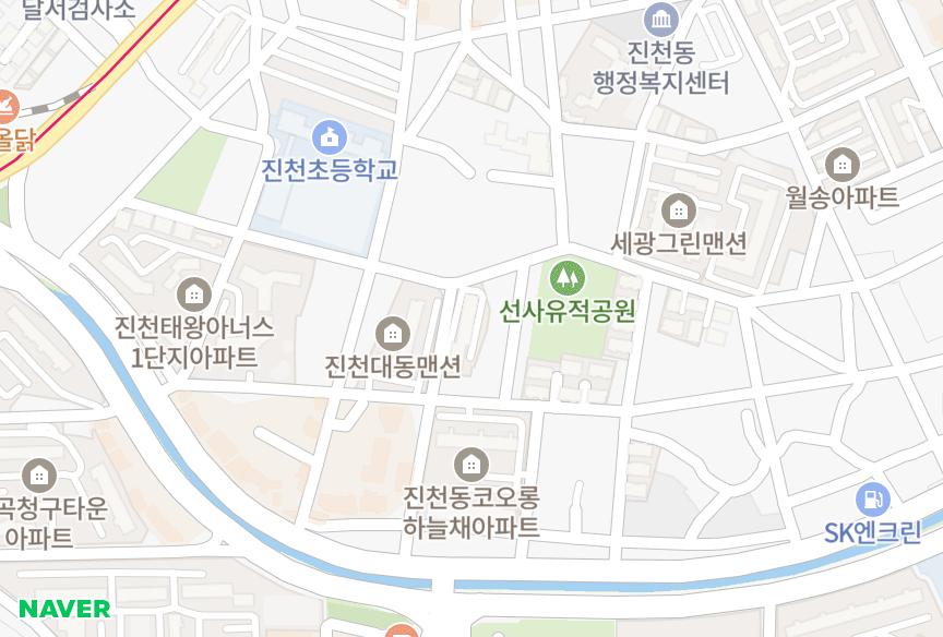 대구광역시 달서구 진천동 하나로명사마을 위치·실거래 시세 지도