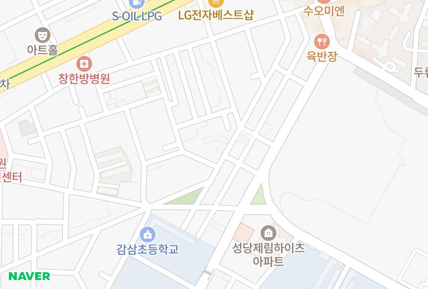 대구광역시 달서구 감삼동 감삼맨션 위치·실거래 시세 지도