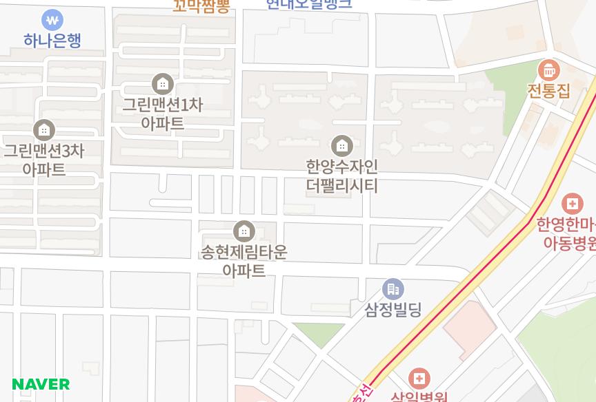 대구광역시 달서구 송현동 삼광 위치·실거래 시세 지도