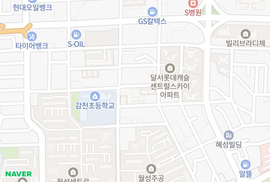 대구광역시 달서구 본동 트윈빌라트 위치·실거래 시세 지도