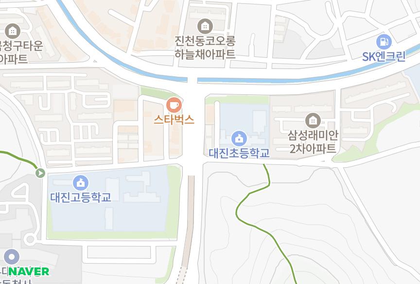 대구광역시 달서구 대곡동 장원트윈빌한솔동 위치·실거래 시세 지도