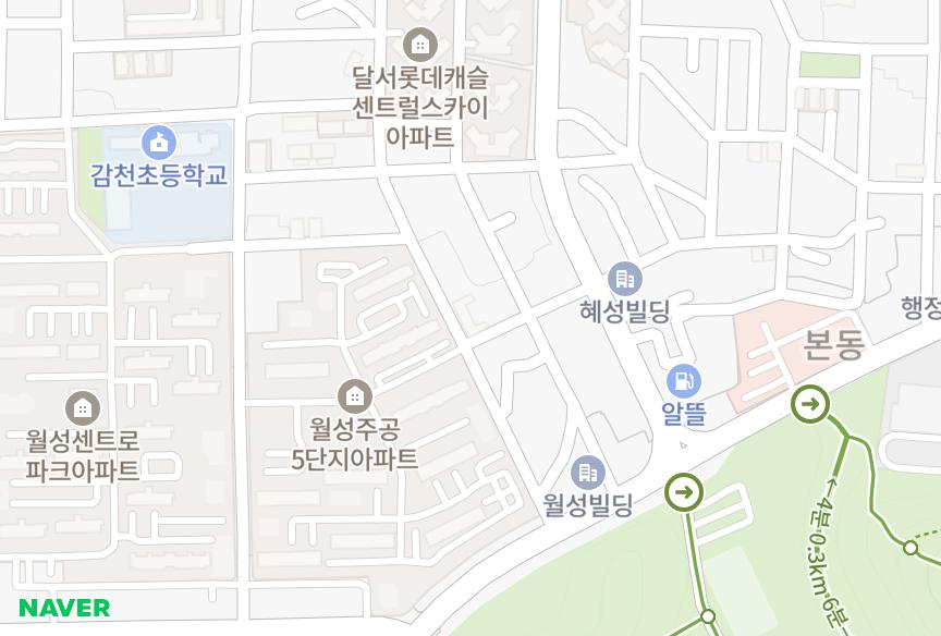 대구광역시 달서구 본동 대동 위치·실거래 시세 지도