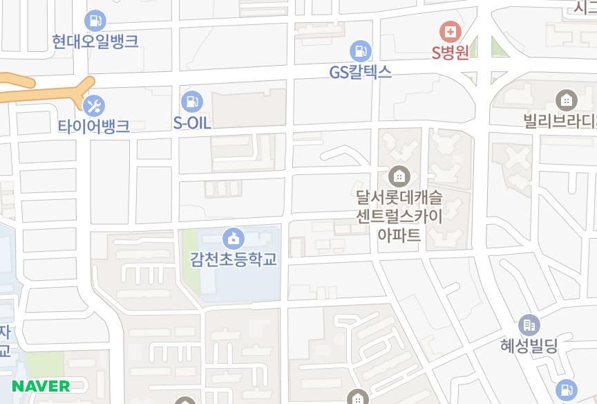대구광역시 달서구 본동 로얄캐슬 위치·실거래 시세 지도