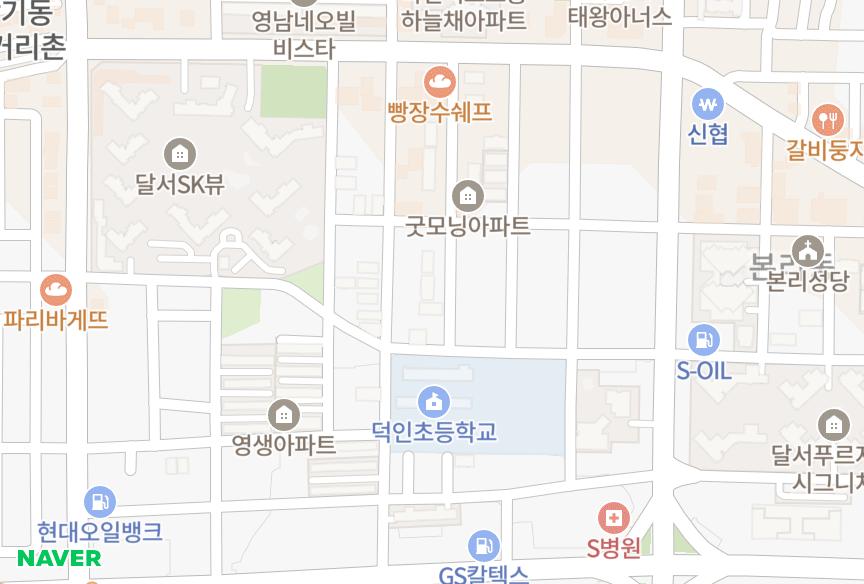 대구광역시 달서구 본리동 본리 위치·실거래 시세 지도
