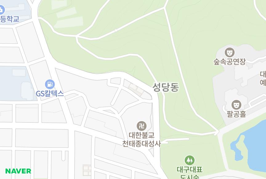 대구광역시 달서구 성당동 미래파크뷰아파트(101동) 위치·실거래 시세 지도