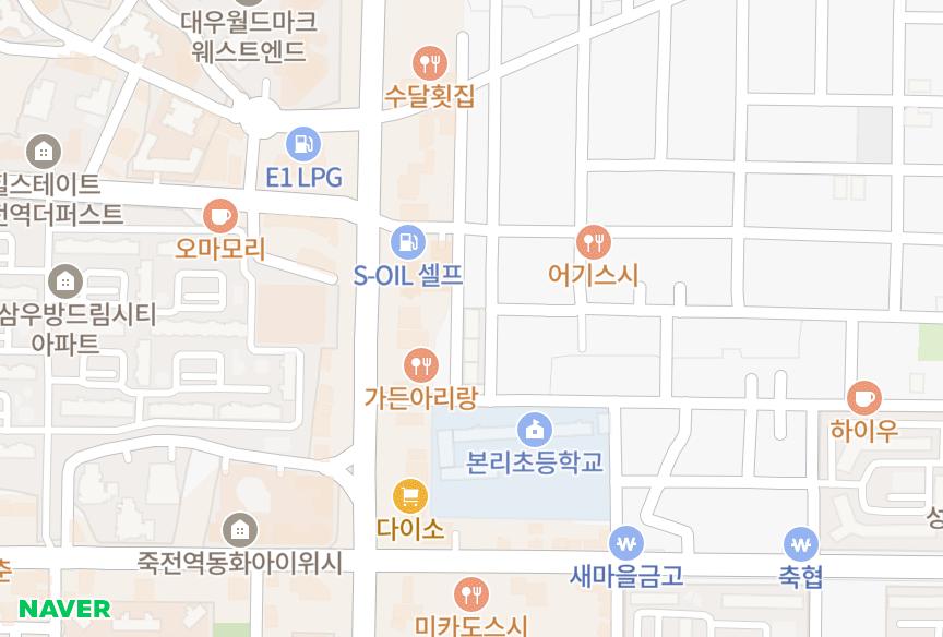 대구광역시 달서구 감삼동 우인그레이스101차 위치·실거래 시세 지도