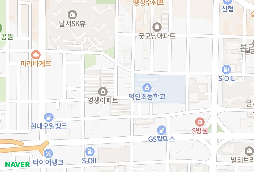 대구광역시 달서구 본리동 세신하이빌 위치·실거래 시세 지도