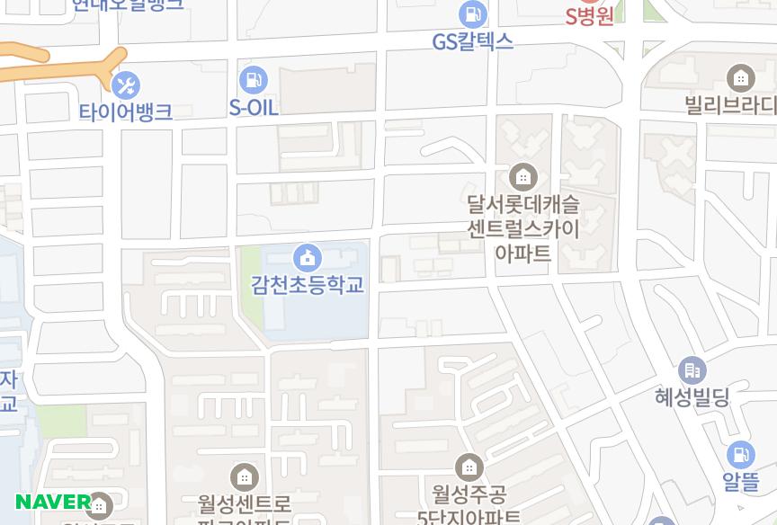대구광역시 달서구 본동 신영 위치·실거래 시세 지도