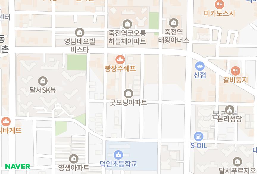 대구광역시 달서구 본리동 본리메트로파크 위치·실거래 시세 지도