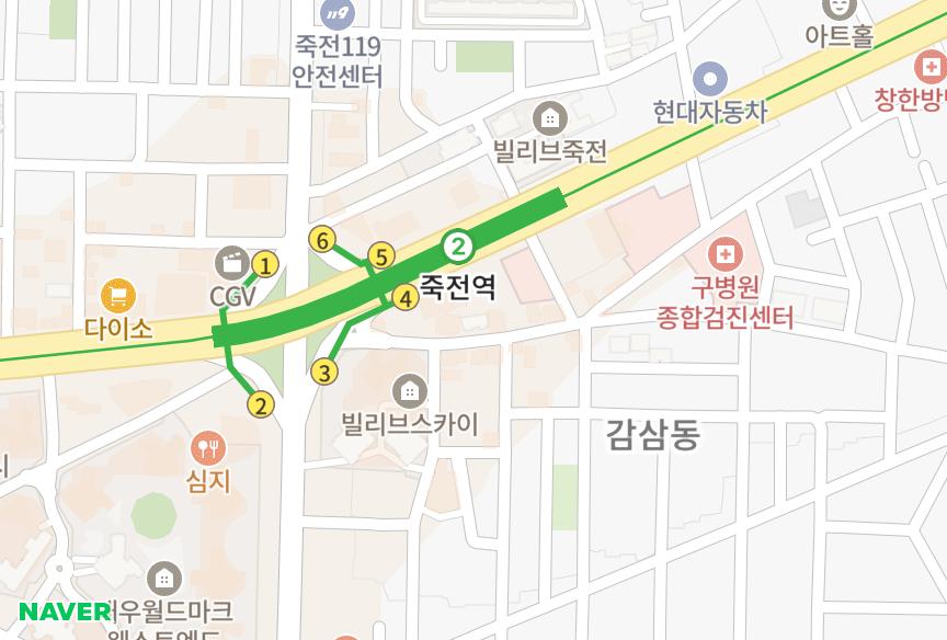 대구광역시 달서구 감삼동 감삼그랜드뷰 위치·실거래 시세 지도