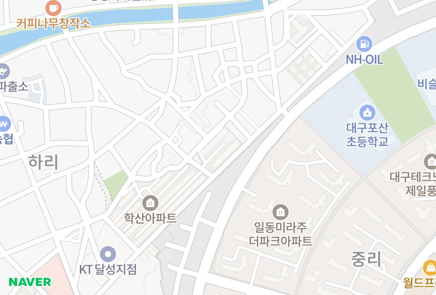 대구광역시 달성군 현풍읍 중리 금성 위치·실거래 시세 지도