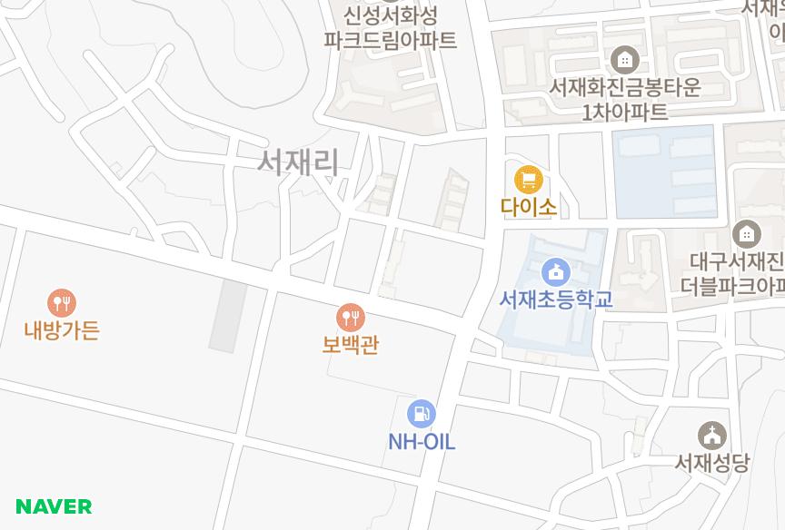 대구광역시 달성군 다사읍 서재리 에이스 위치·실거래 시세 지도