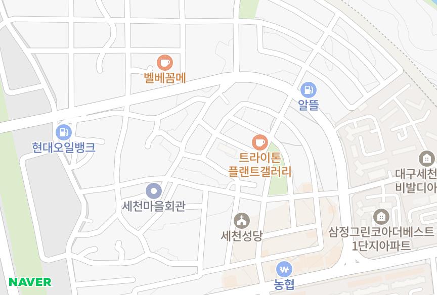 대구광역시 달성군 다사읍 세천리 해피리버 위치·실거래 시세 지도