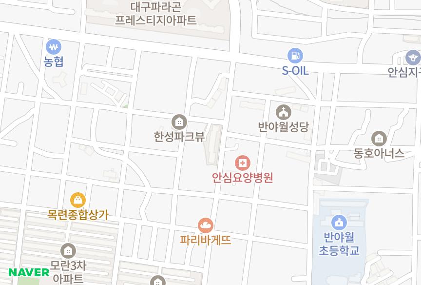 대구광역시 동구 신기동 신기메디오스 위치·실거래 시세 지도