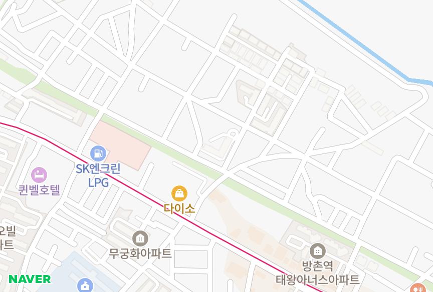 대구광역시 동구 방촌동 방촌현대 위치·실거래 시세 지도