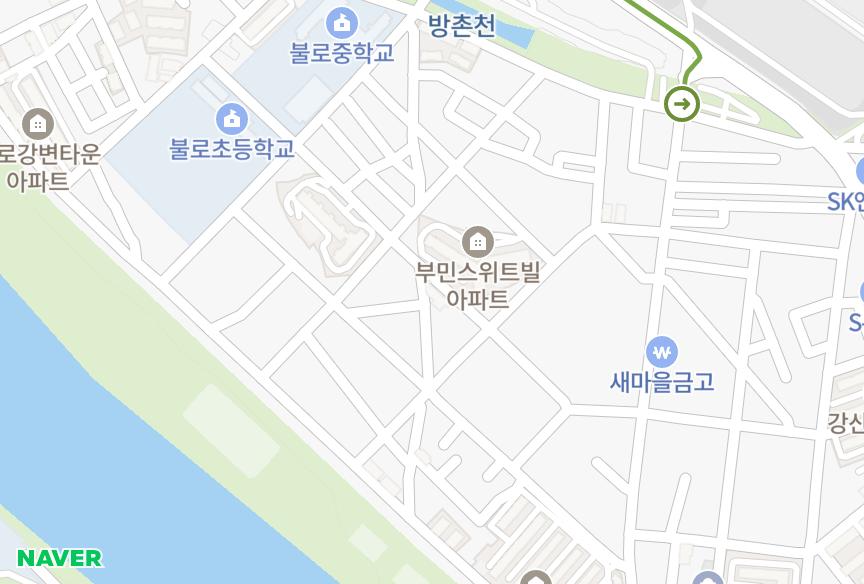 대구광역시 동구 지저동 부민스위트홈 위치·실거래 시세 지도