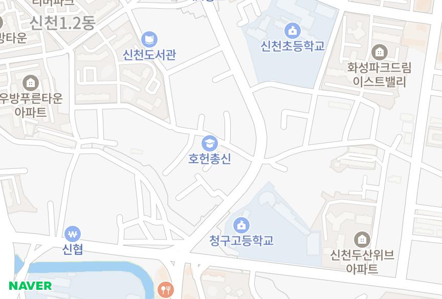 대구광역시 동구 신천동 태공맨션 위치·실거래 시세 지도