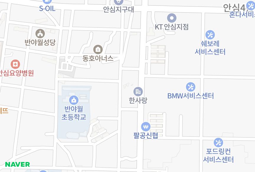 대구광역시 동구 동호동 동호센트럴파크 위치·실거래 시세 지도