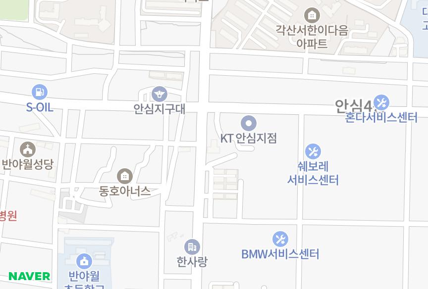 대구광역시 동구 동호동 제뉴어리 위치·실거래 시세 지도