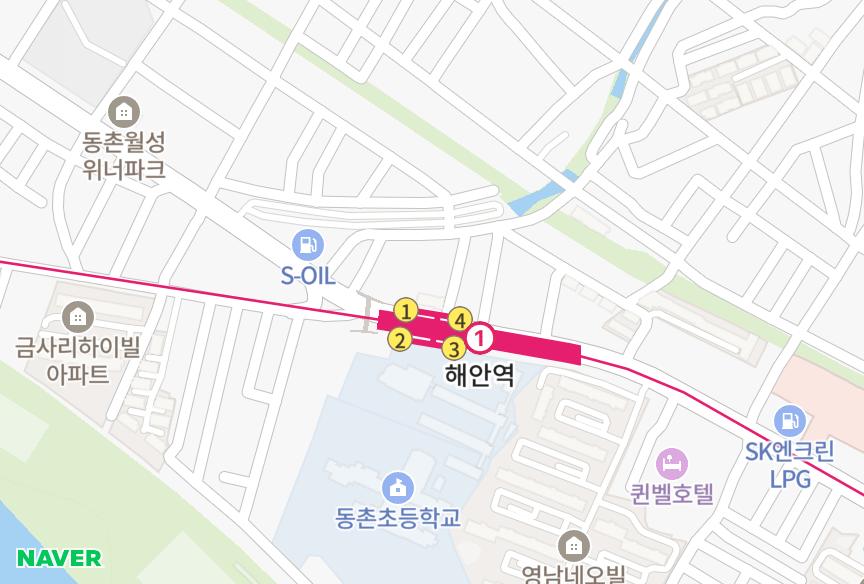 대구광역시 동구 방촌동 방촌로하스 위치·실거래 시세 지도