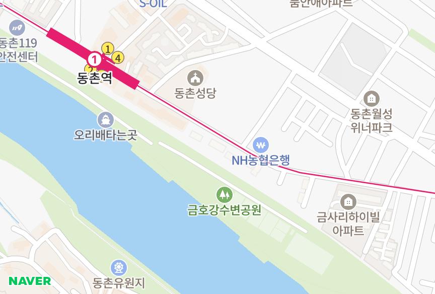 대구광역시 동구 검사동 해성 위치·실거래 시세 지도