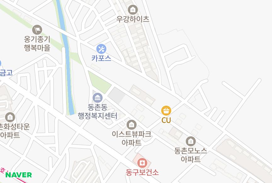 대구광역시 동구 입석동 센트로파크A동 위치·실거래 시세 지도