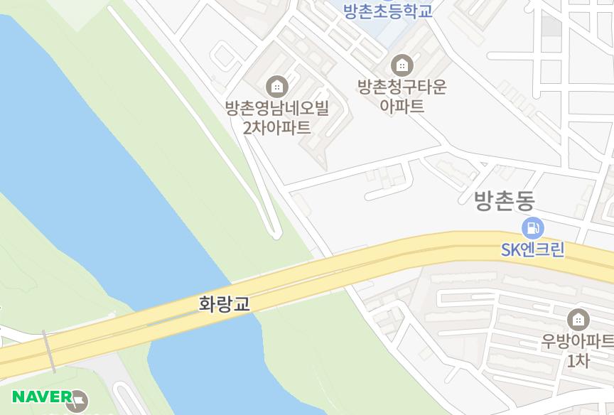 대구광역시 동구 방촌동 동선그린파크 위치·실거래 시세 지도