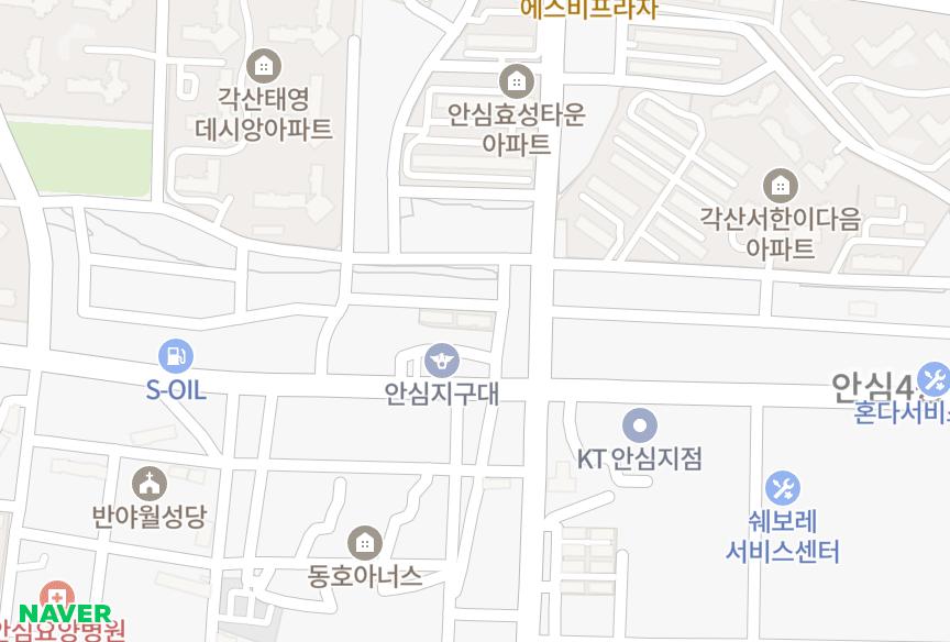 대구광역시 동구 각산동 아트랑스101동 위치·실거래 시세 지도