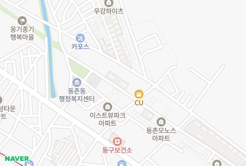 대구광역시 동구 입석동 센트로파크B동 위치·실거래 시세 지도