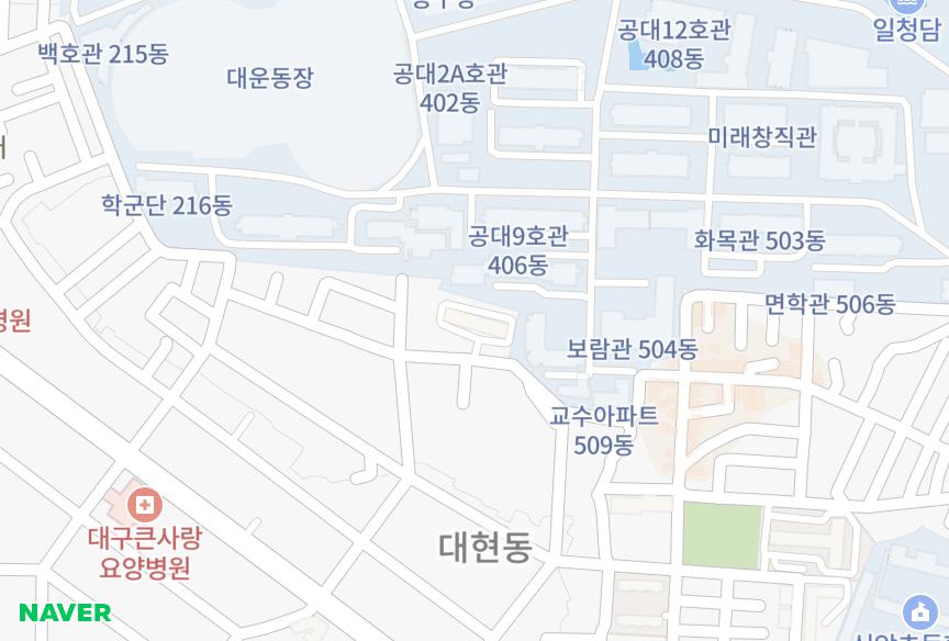 대구광역시 북구 대현동 성지무궁타운 위치·실거래 시세 지도