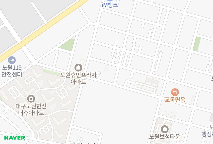 대구광역시 북구 노원동2가 광영맨션 위치·실거래 시세 지도