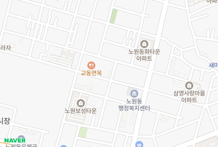 대구광역시 북구 노원동2가 제네스빌 위치·실거래 시세 지도