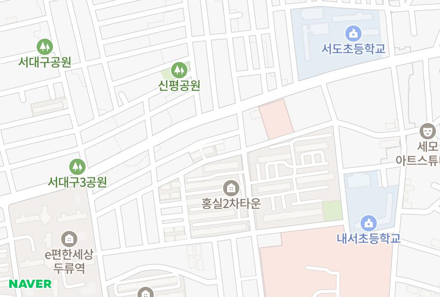 대구광역시 서구 내당동 골든파크빌 위치·실거래 시세 지도