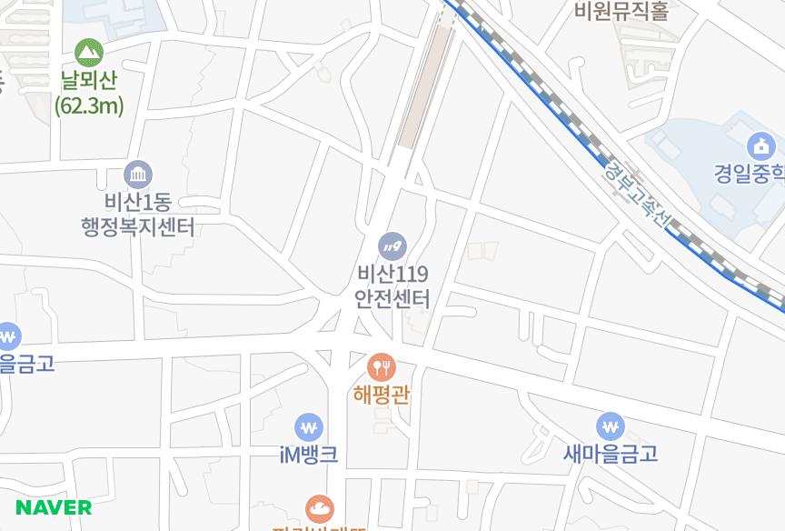 대구광역시 서구 비산동 센텀팰리스 위치·실거래 시세 지도