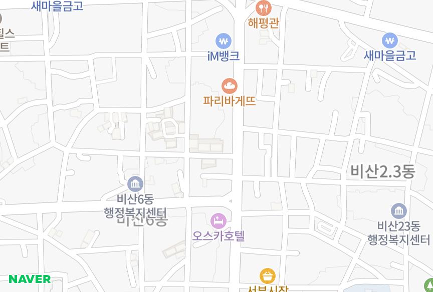 대구광역시 서구 비산동 그린파크103차 위치·실거래 시세 지도