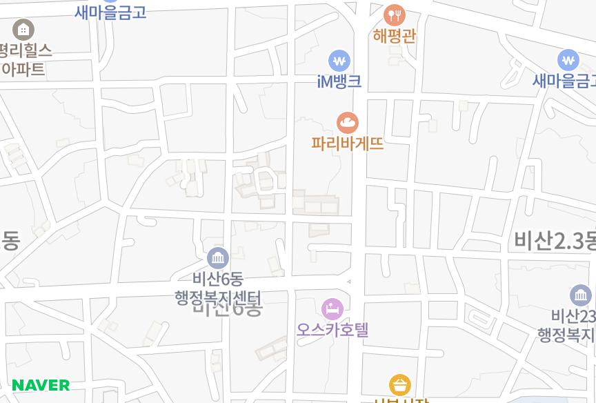 대구광역시 서구 비산동 그린파크101차 위치·실거래 시세 지도