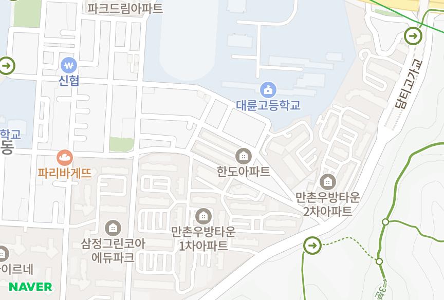 대구광역시 수성구 만촌동 한도 위치·실거래 시세 지도