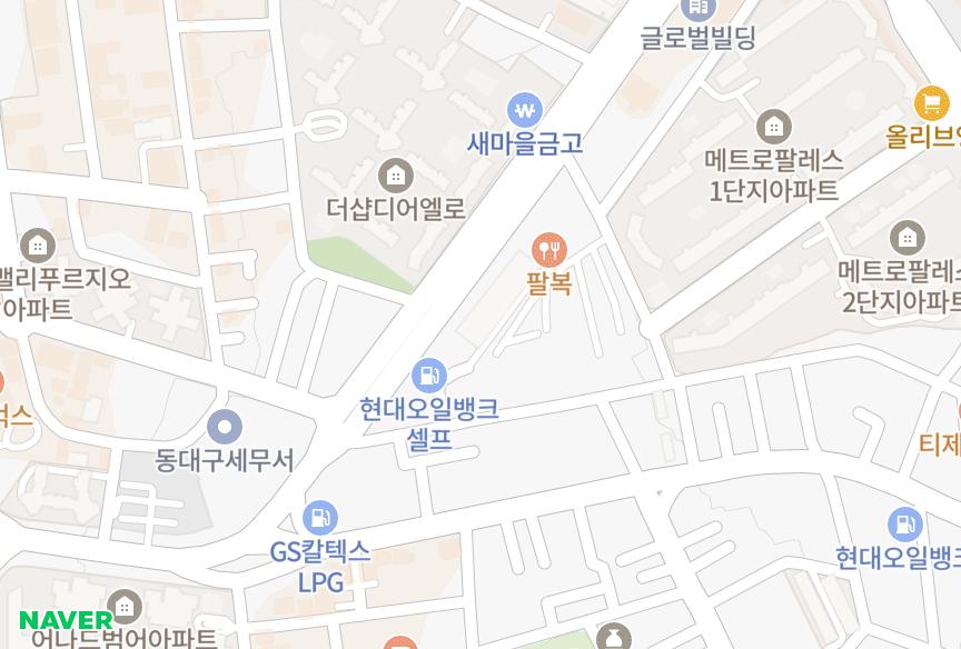 대구광역시 수성구 만촌동 만촌우방하이츠 위치·실거래 시세 지도