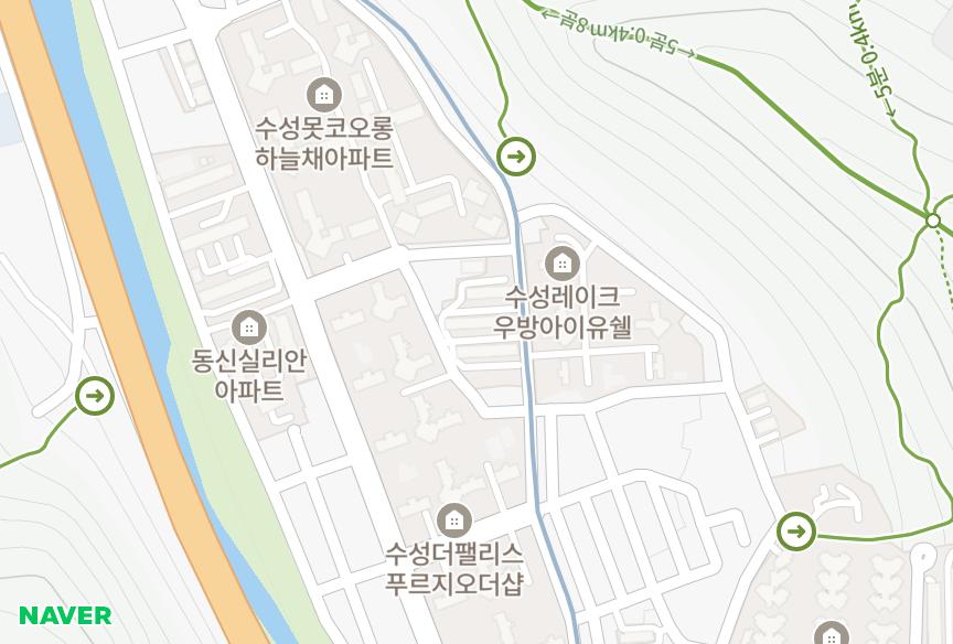 대구광역시 수성구 파동 수성맨션 위치·실거래 시세 지도