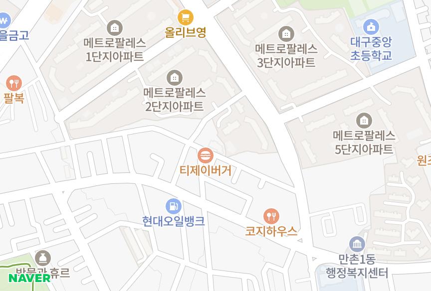 대구광역시 수성구 만촌동 심비움 위치·실거래 시세 지도
