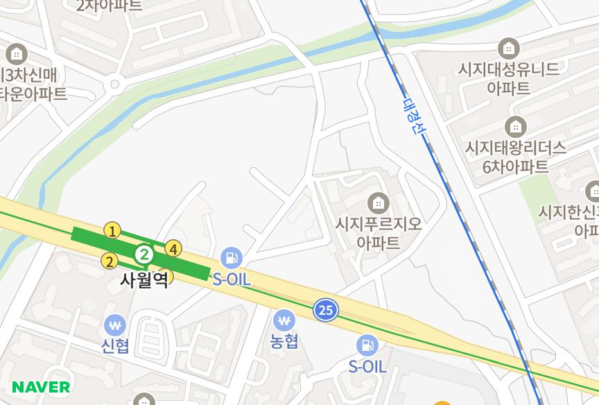 대구광역시 수성구 사월동 사월사월역파인누리1차 위치·실거래 시세 지도