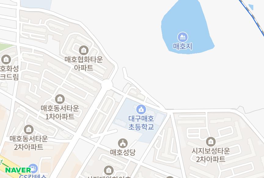 대구광역시 수성구 매호동 매호미래하이츠 위치·실거래 시세 지도