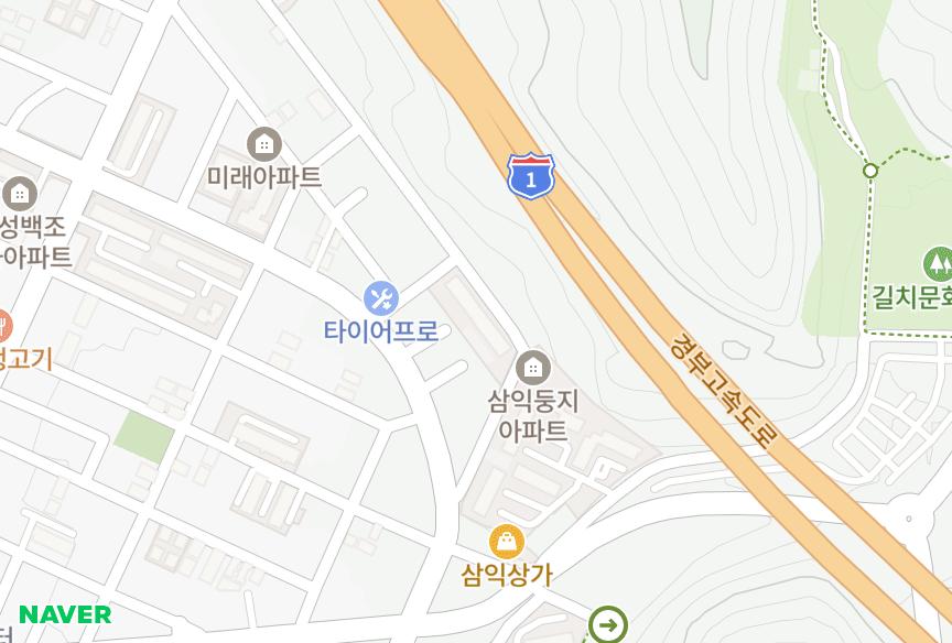대전광역시 대덕구 비래동 금성백조1차 위치·실거래 시세 지도