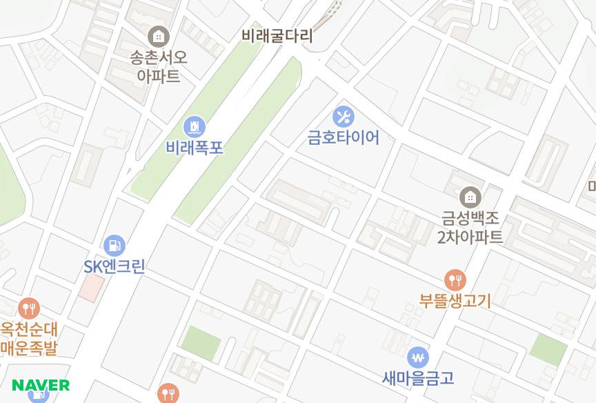 대전광역시 대덕구 비래동 금성백조3차 위치·실거래 시세 지도