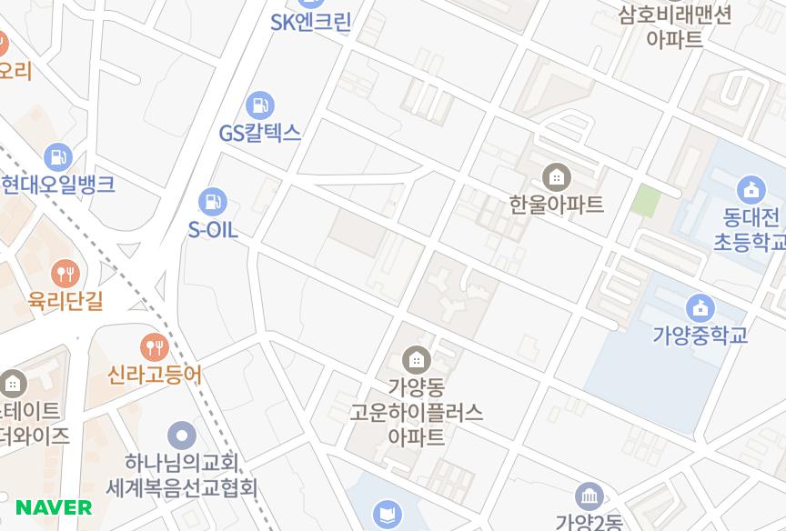 대전광역시 대덕구 비래동 동부맨션 위치·실거래 시세 지도