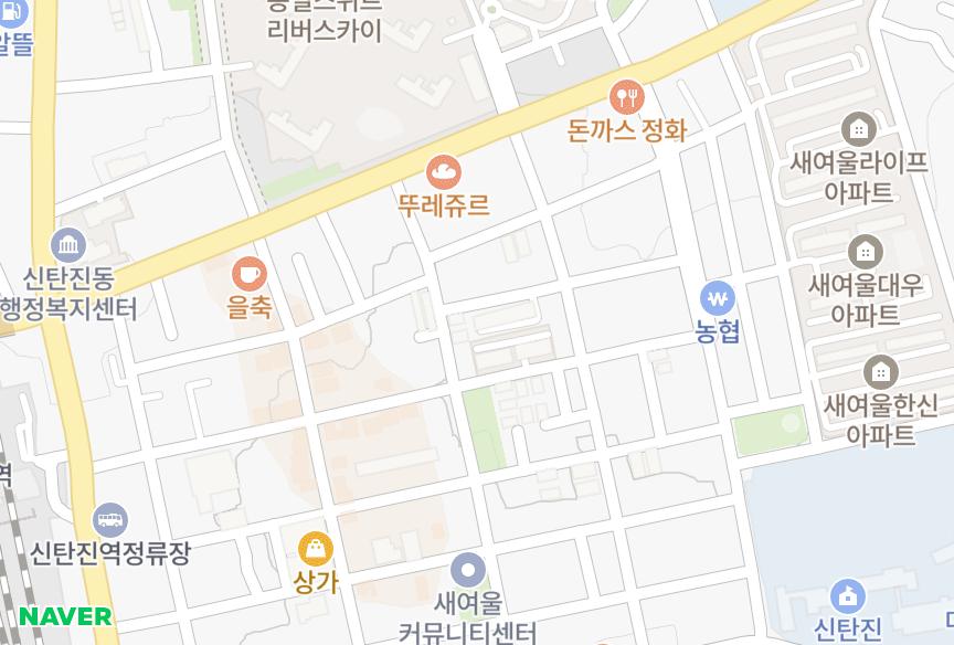 대전광역시 대덕구 신탄진동 고려진흥 위치·실거래 시세 지도
