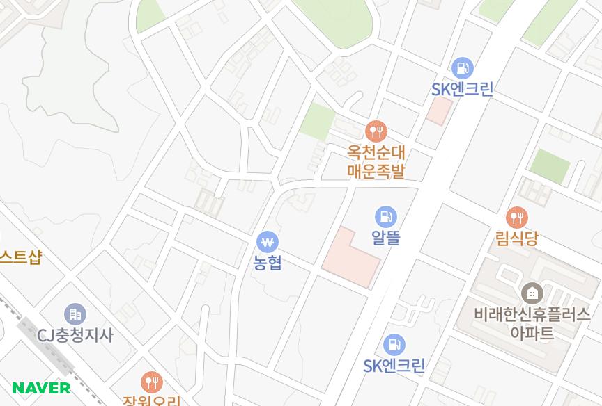 대전광역시 대덕구 송촌동 흥일 위치·실거래 시세 지도