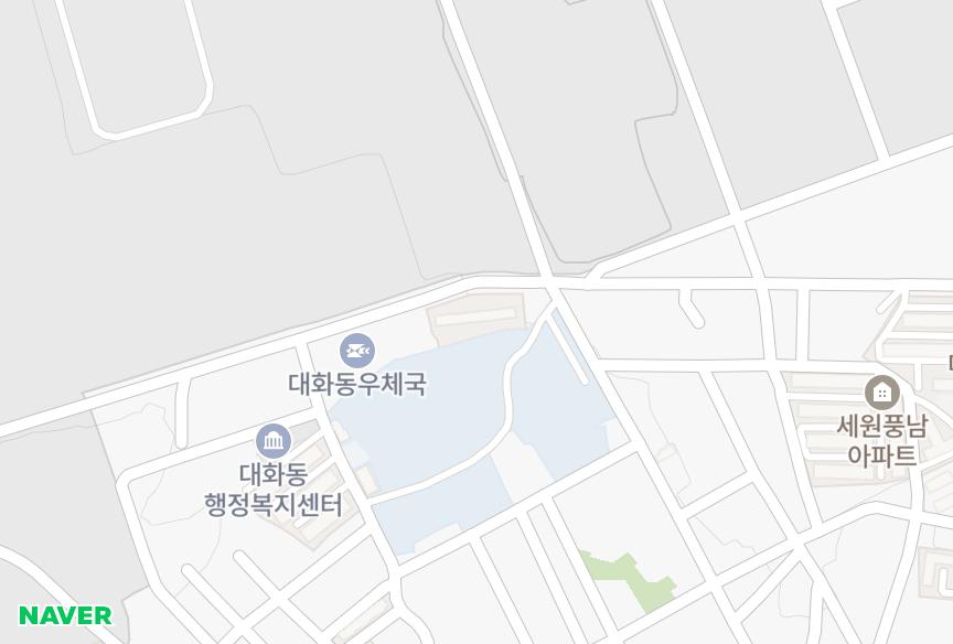 대전광역시 대덕구 대화동 대화 위치·실거래 시세 지도