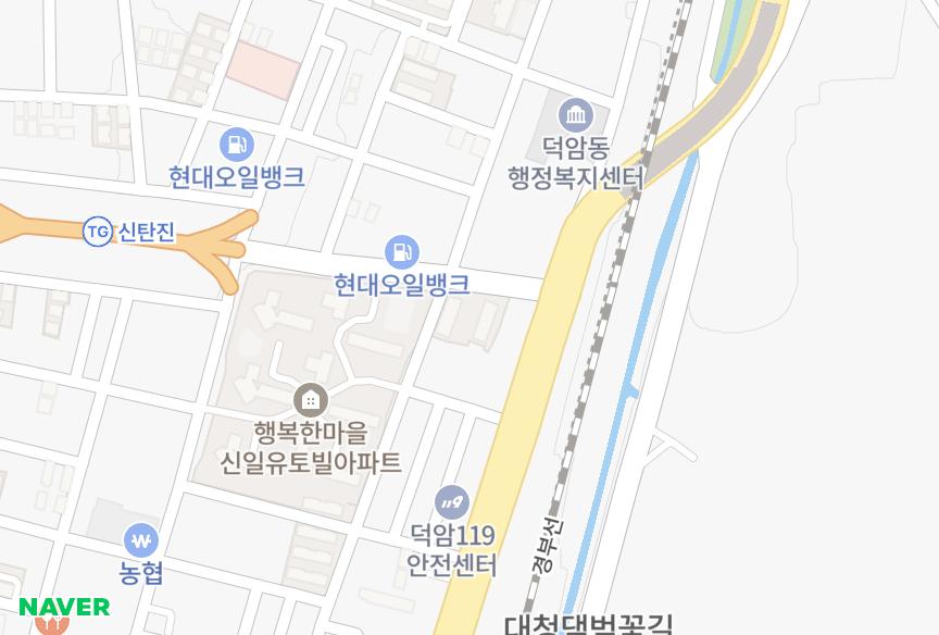 대전광역시 대덕구 평촌동 대원주택 위치·실거래 시세 지도